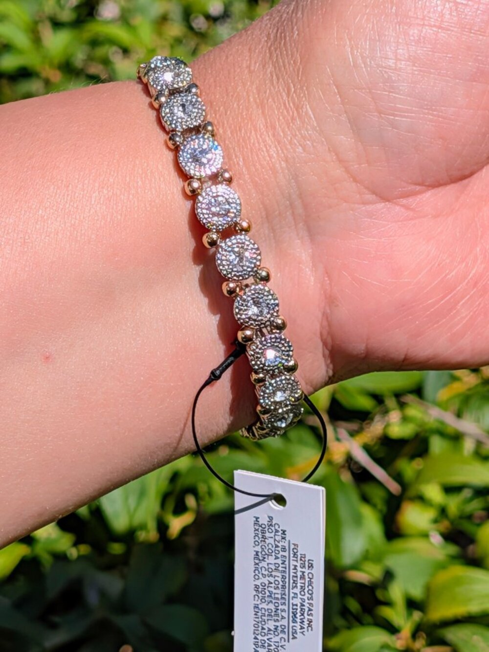Chico's Circle Link two tone bracelet - NWT